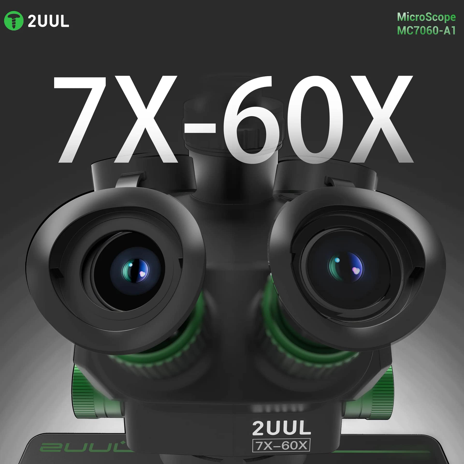 2UUL MC7060-A1 ميكروسكوب - ثلاثي العيون 7-60 - الصورة 2