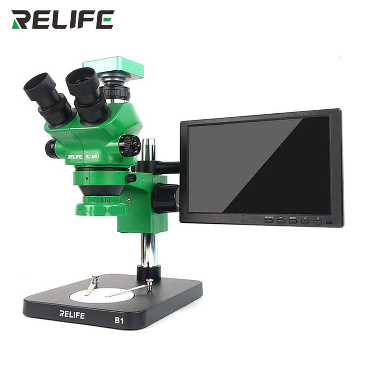 RELIFE RL-M5T-B1 ميكروسكوب - إصدار ثلاثي العيون المتقدم - الصورة 2