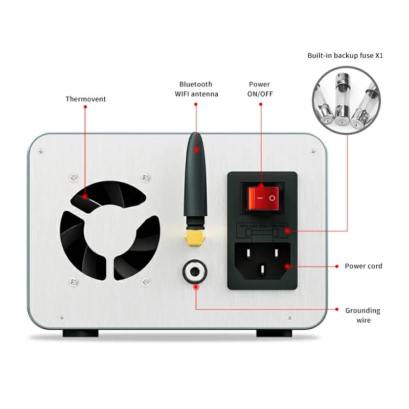 باور سبلاي AiXun P3208 الذكي بقدرة 320 واط - محطة طاقة متكاملة بجهد 32 فولت وتيار 8 أمبير - الصورة 9