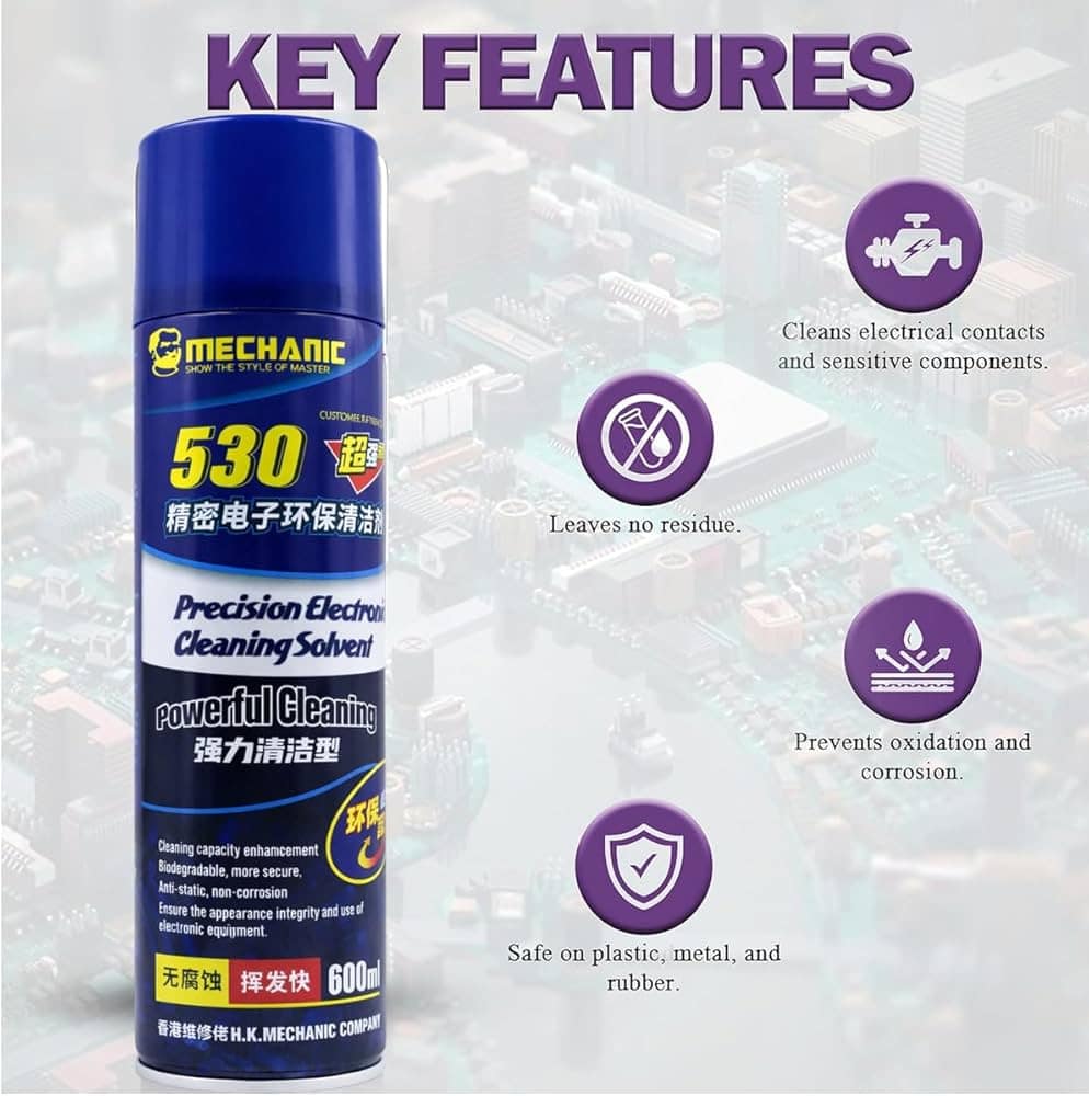 Mechanic 530 Contact Cleaner 600ML