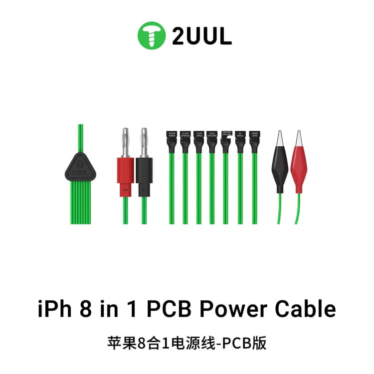 2UUL PW05 Professional PCB Power Boot Cable for iPhone 8 to 16 Pro Max