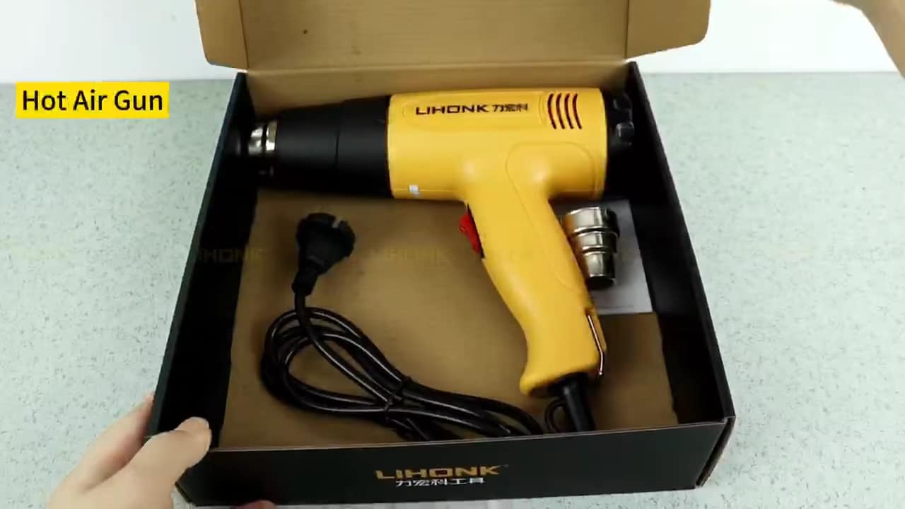 LIHONK LK-318 Digital Hot Air Blower with LCD Temperature Display