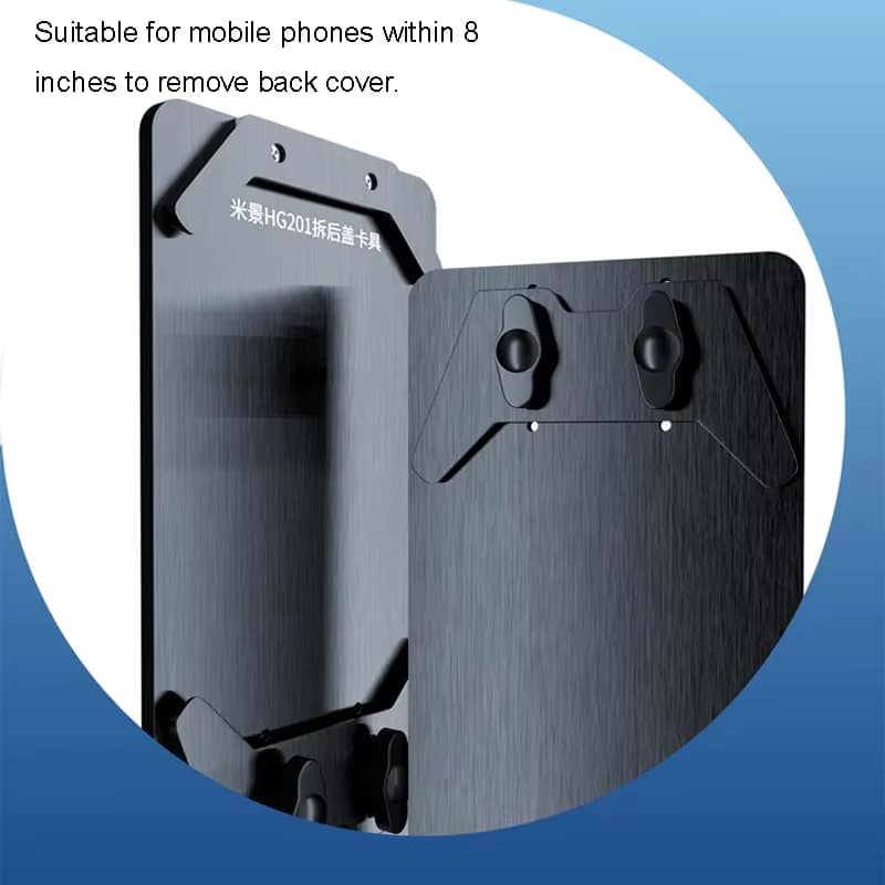 MJ HG201 Phone Back Cover Glass Repair Fixture and Holder