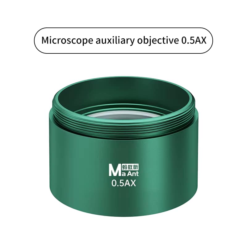 MaAnt 0.5X Auxiliary Objects Lens for Trinocular Stereo Microscope