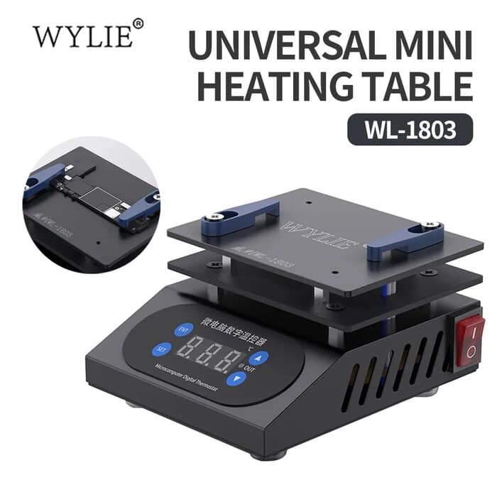 Wylie WL-1803 Universal Preheating Table for Motherboard Layering and De-soldering