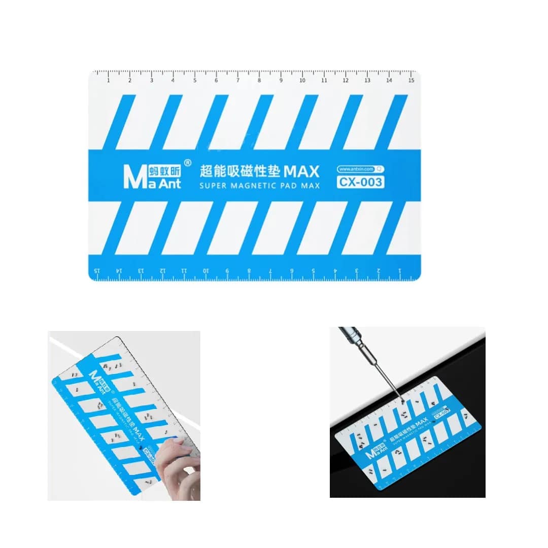 MaAnt CX-003 Portable Double Side Magnetic Screw Storage Mat 2pcs Set